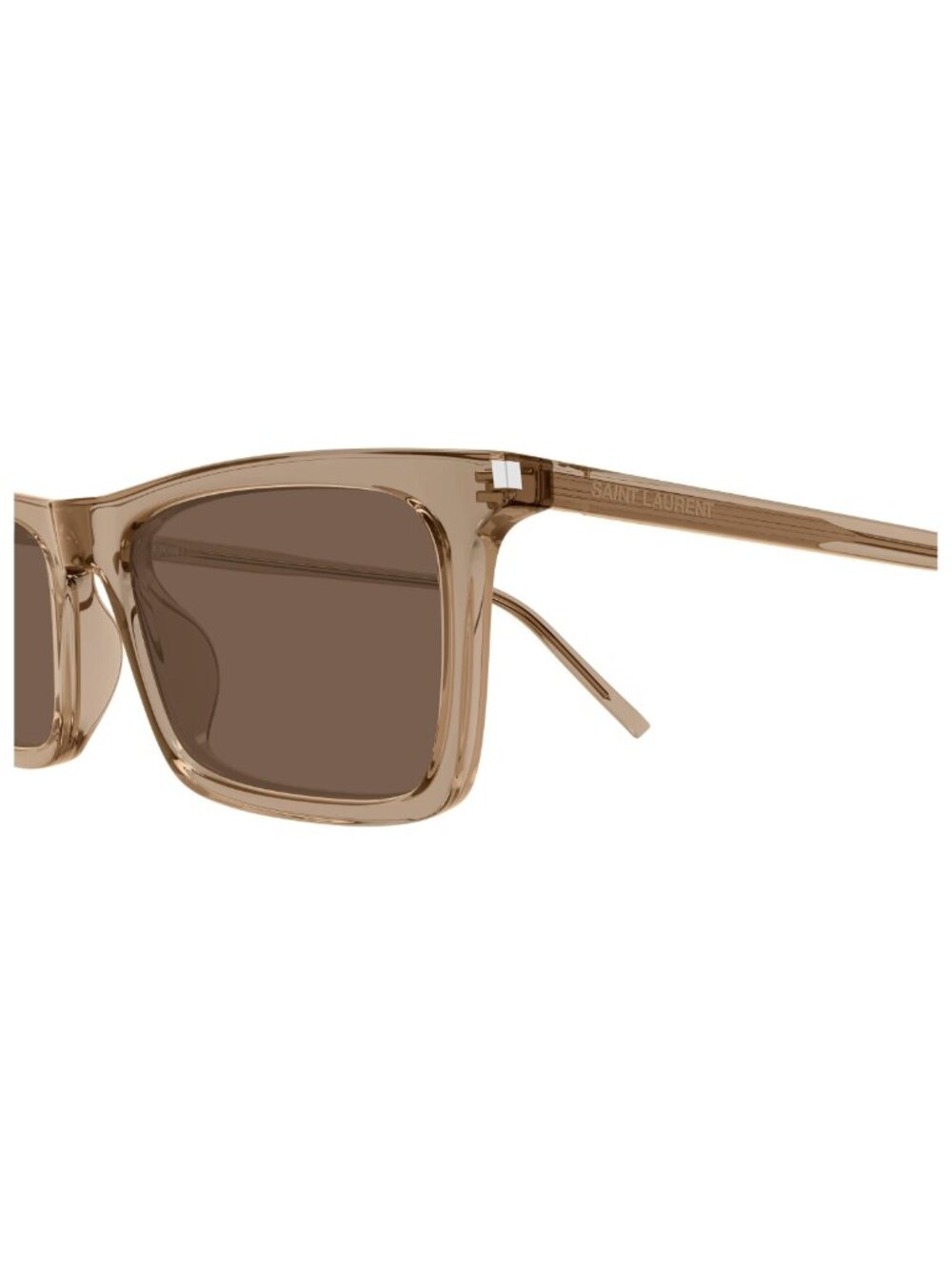 New Saint Laurent Unisex Sunglasses Brown Lens Acetate Frame SL 890 BETTY THIN - Picture 3 of 3